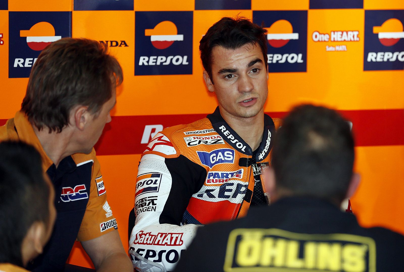 El piloto español de MotoGP Dani Pedrosa