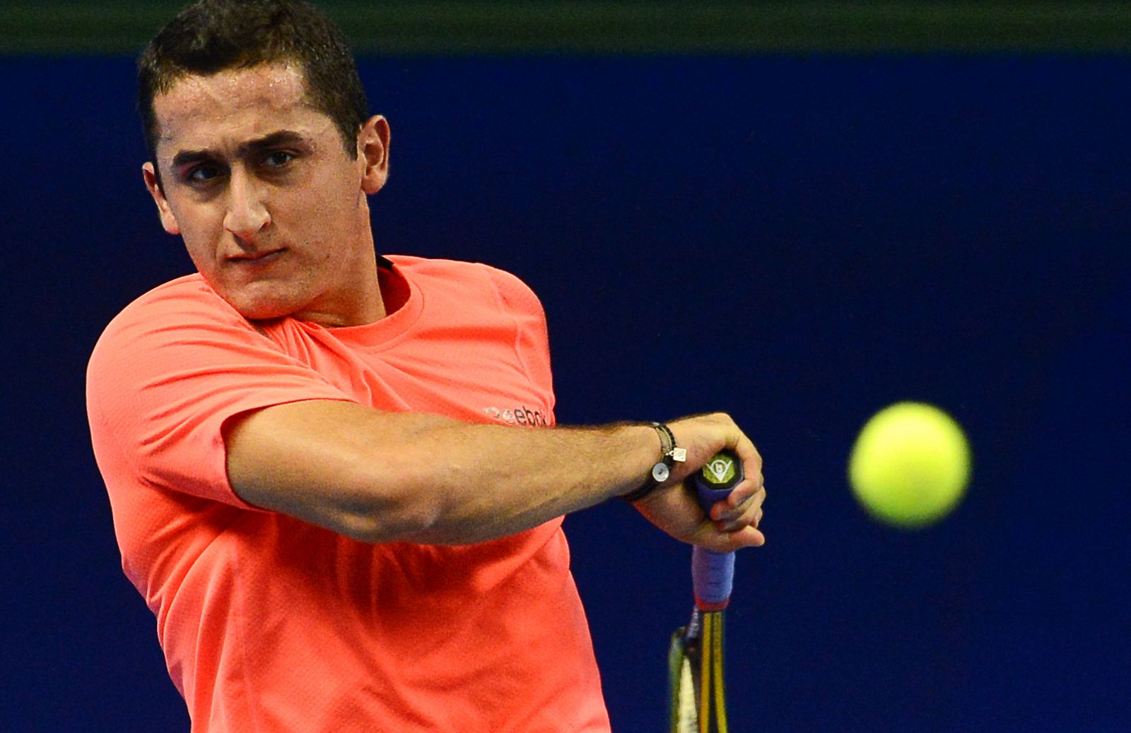 El tenista español Nicolás Almagro, rival de Juan Carlos Ferrero en el Valencia Open