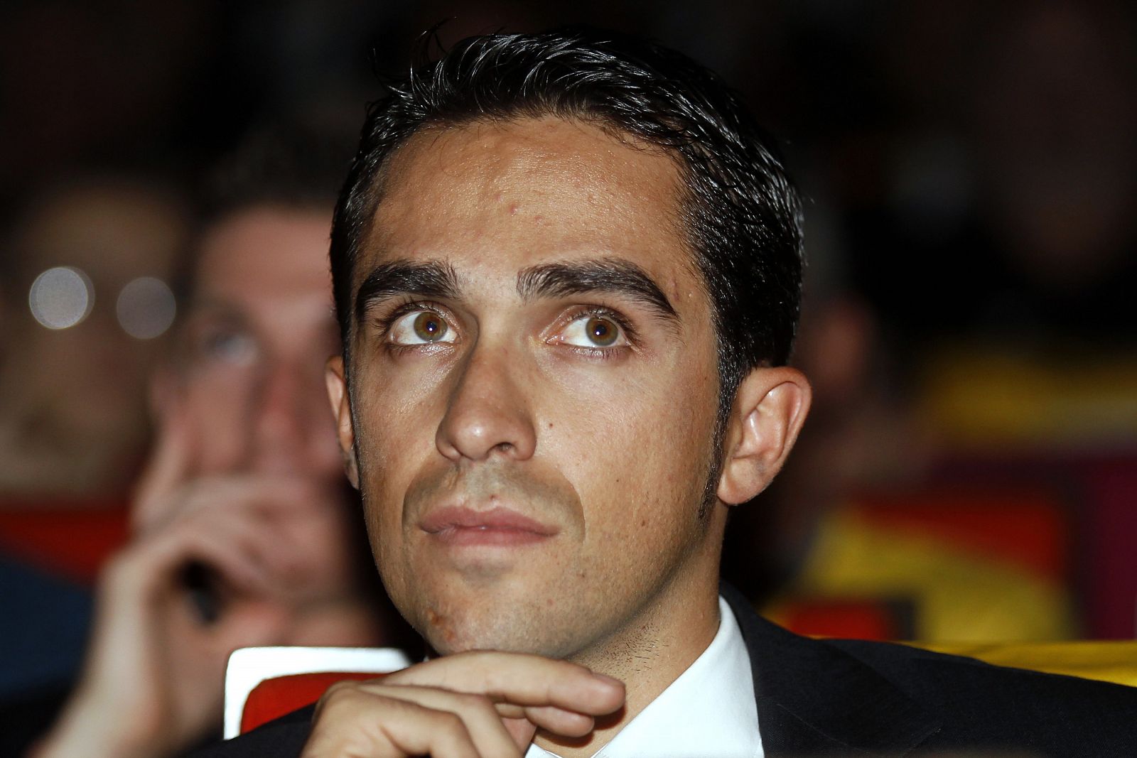 Alberto Contador, en la presentación del Tour 2013