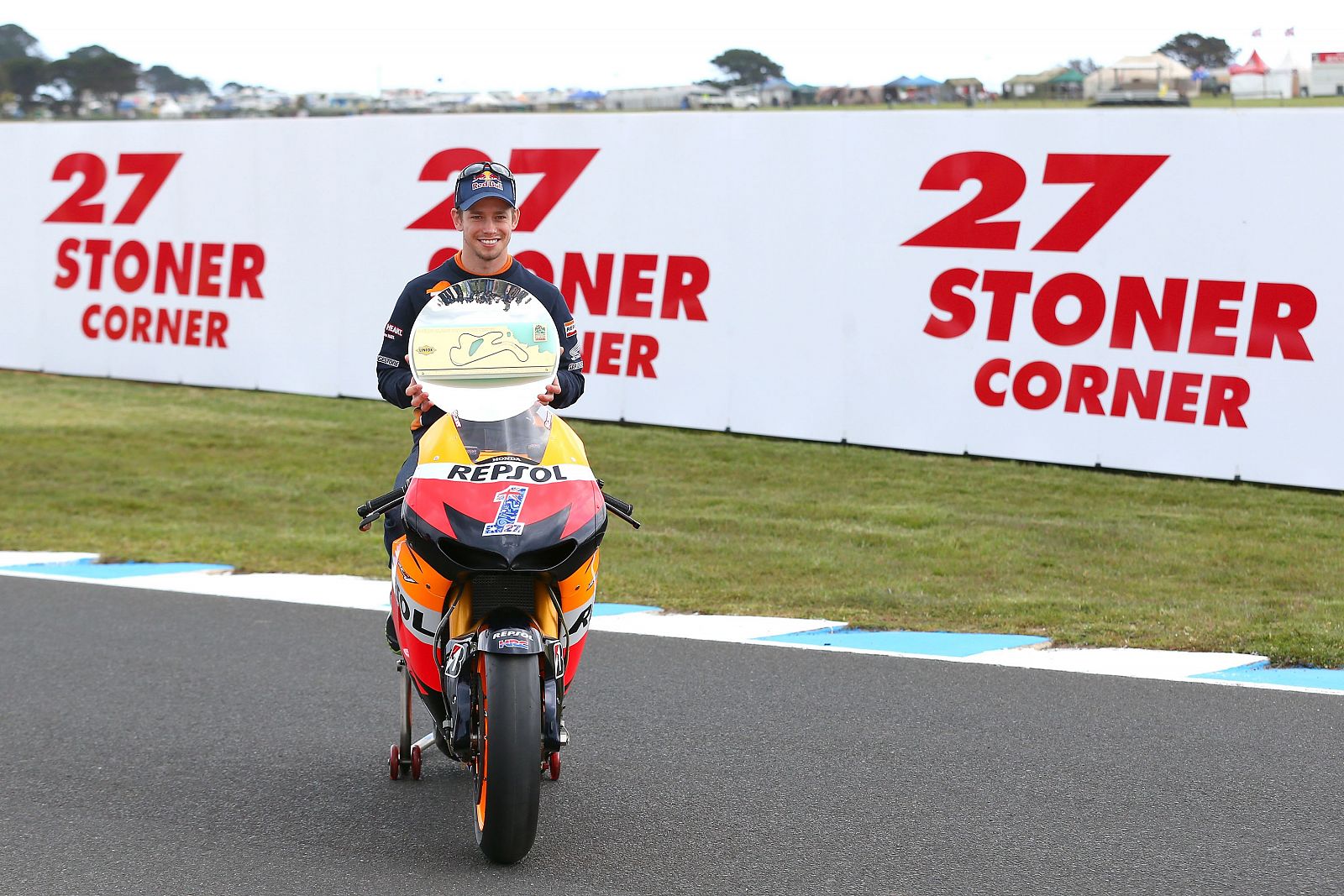 Homenaje a Stoner en Philip Island