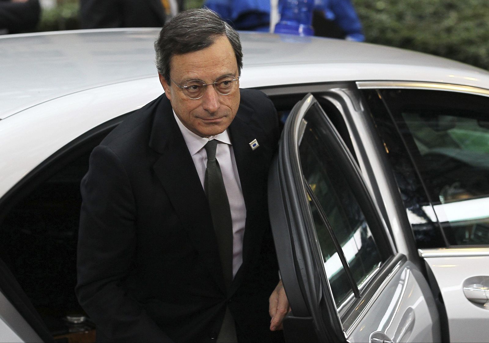 Draghi llega a la cumbre de jefes de Estado de la Unión Europea