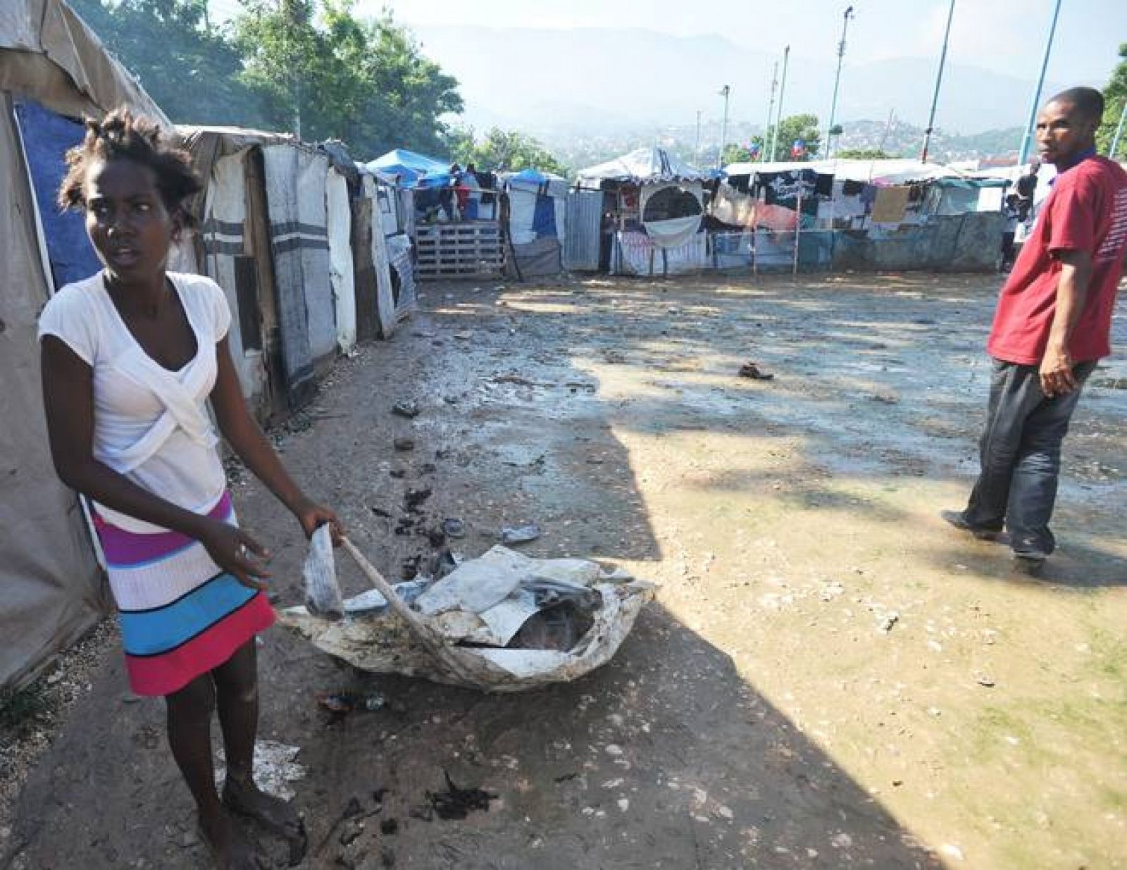 Haití trata de recuperarse tras el paso del huracán "Sandy"
