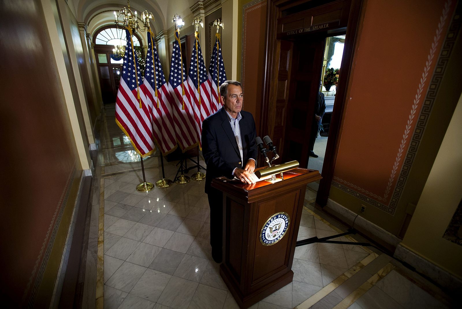 Barack Obama se reúne con John Boehner para aborada el 'precipicio fiscal'