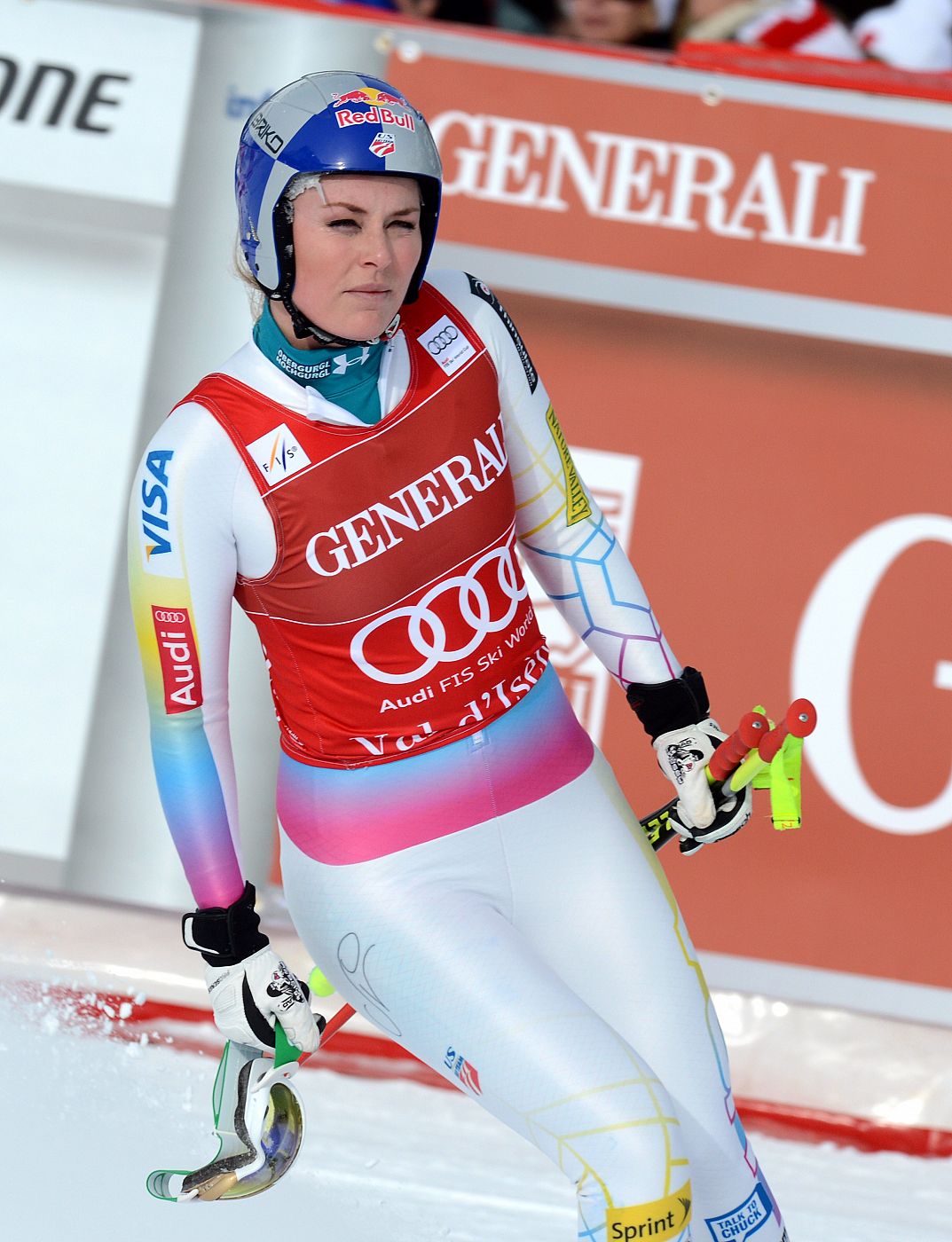 La esquiadora Lindsey Vonn