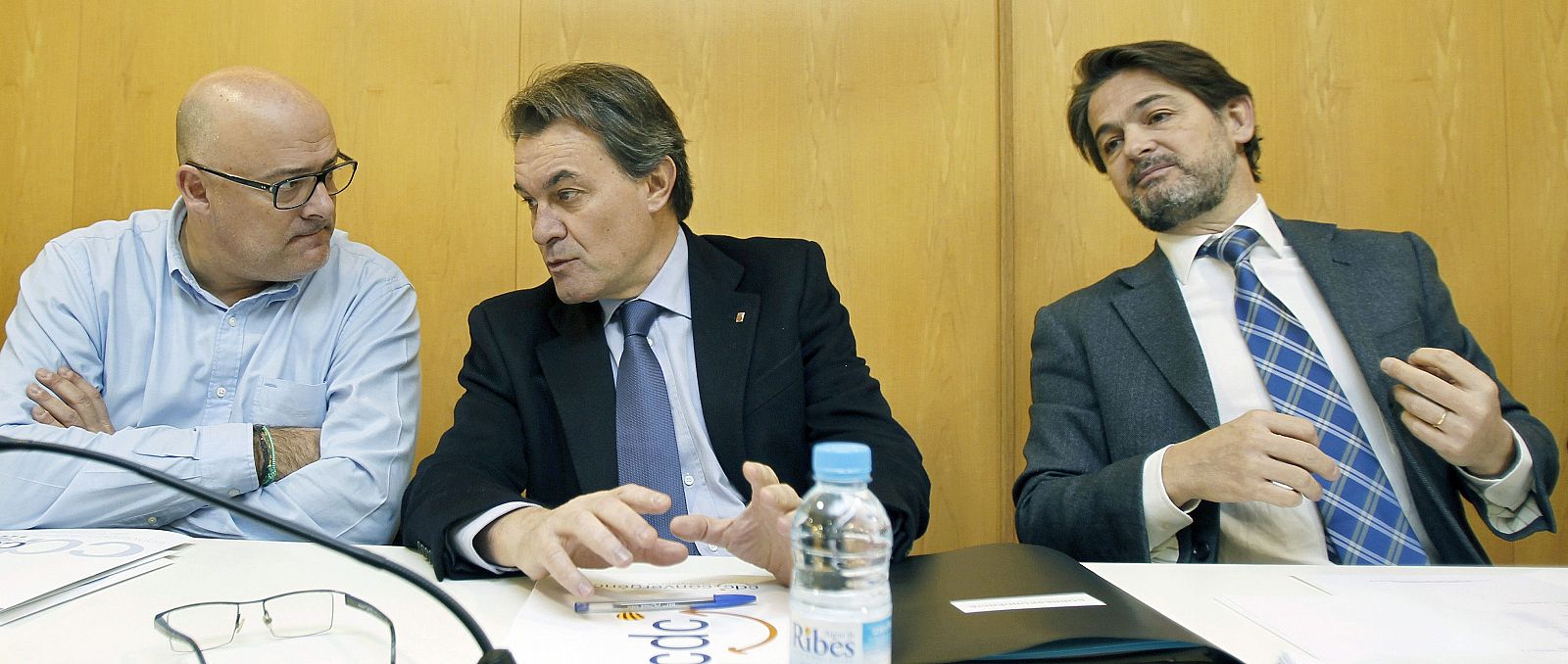 Oriol Pujol y Artur Mas