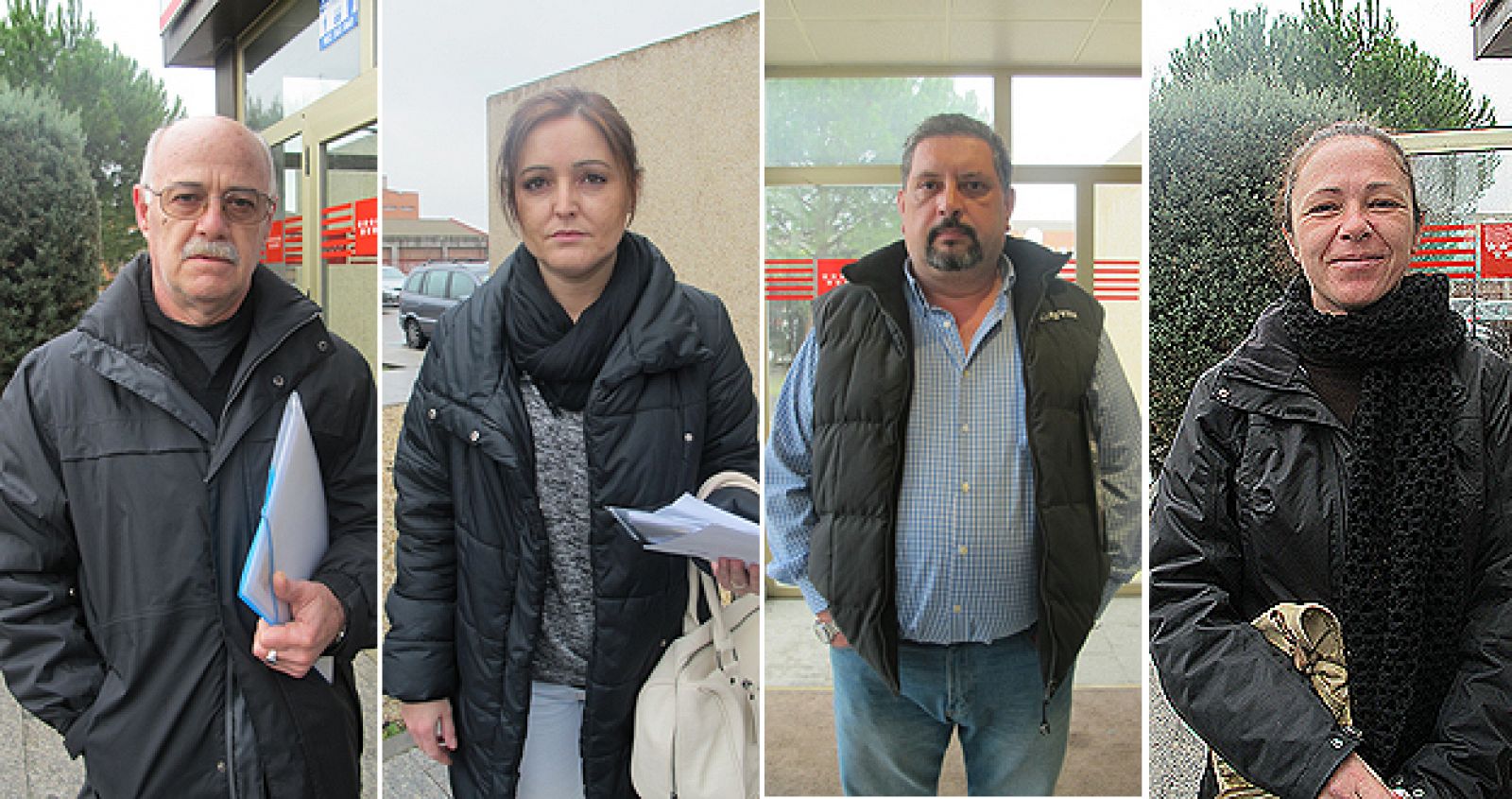 Agustín, Emilia, Juan Luis y Susana son algunos de los rostros del paro en nuestro país