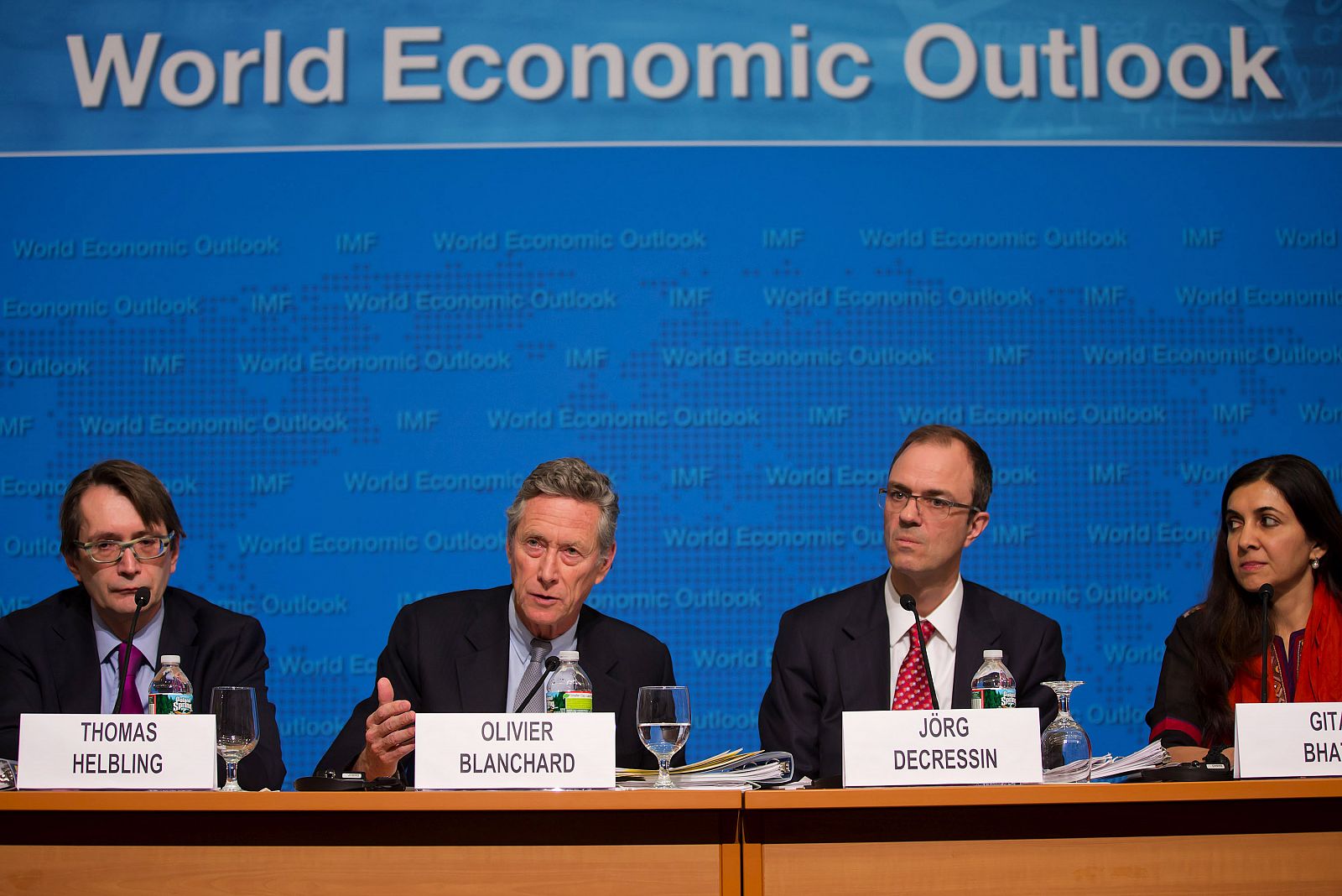 El economista jefe del FMI, Olivier Blanchard.
