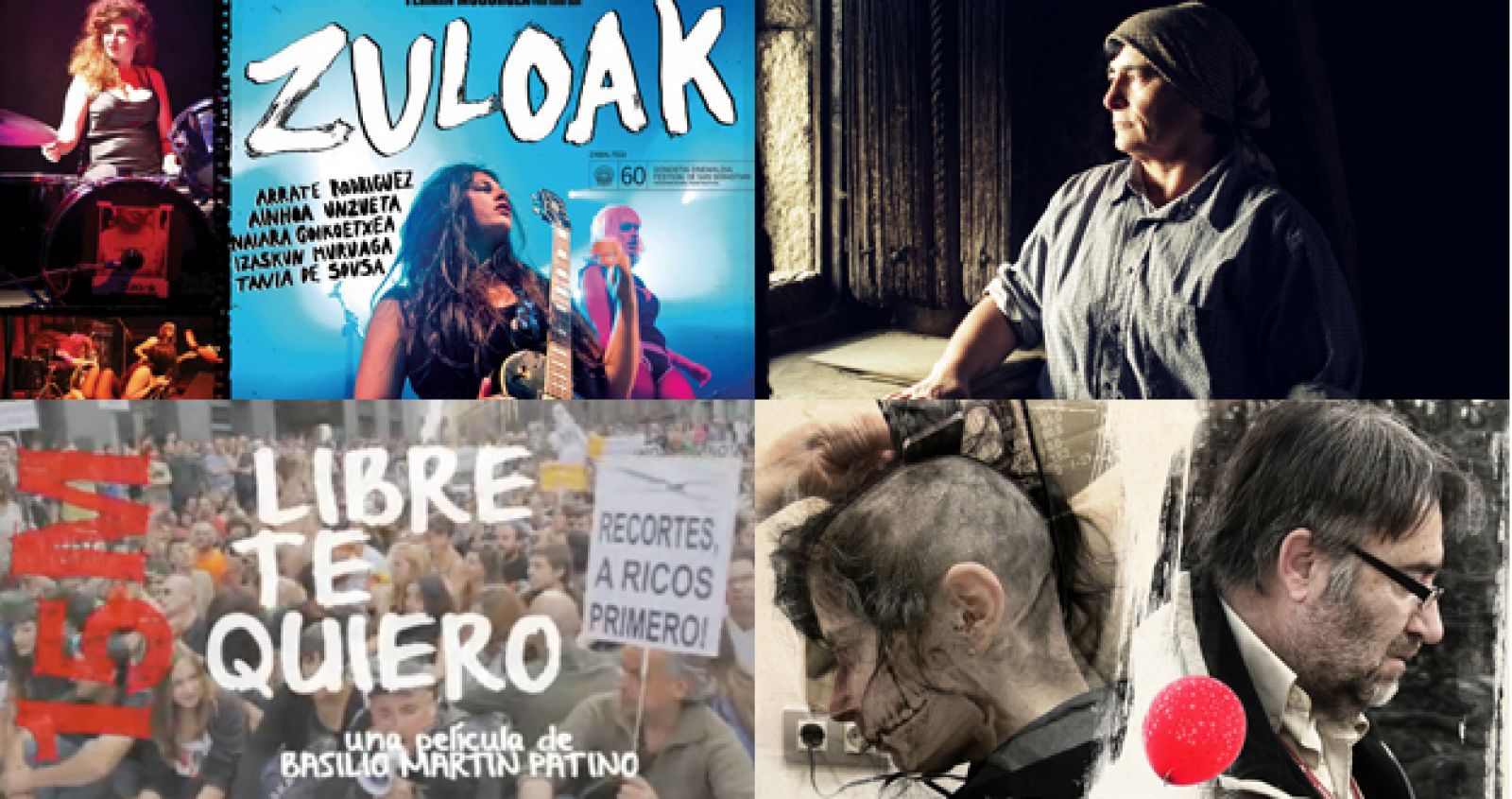 Algunas de las olvidadas en las nominaciones de los Goya: 'Los Increíbles', de David Valero, 'Zuloak', '15M-Libre te quiero' o 'Arraianos'.