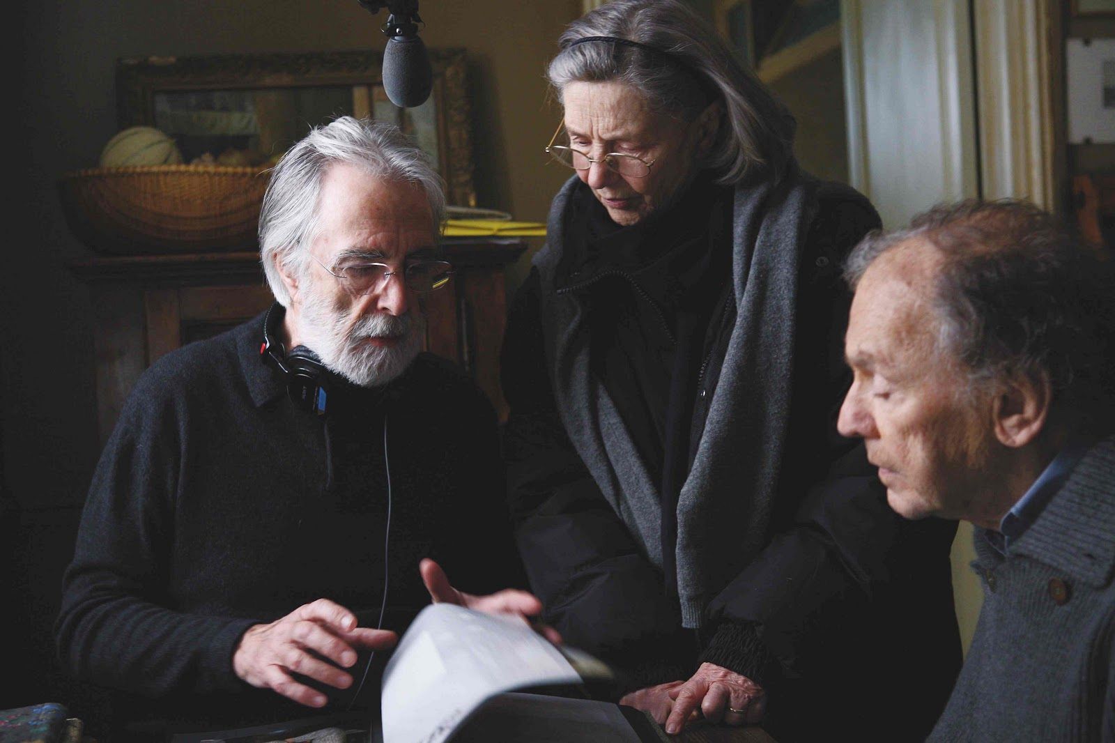 Haneke dirige a Jean Louis Trintignant y Emmanuelle Riva