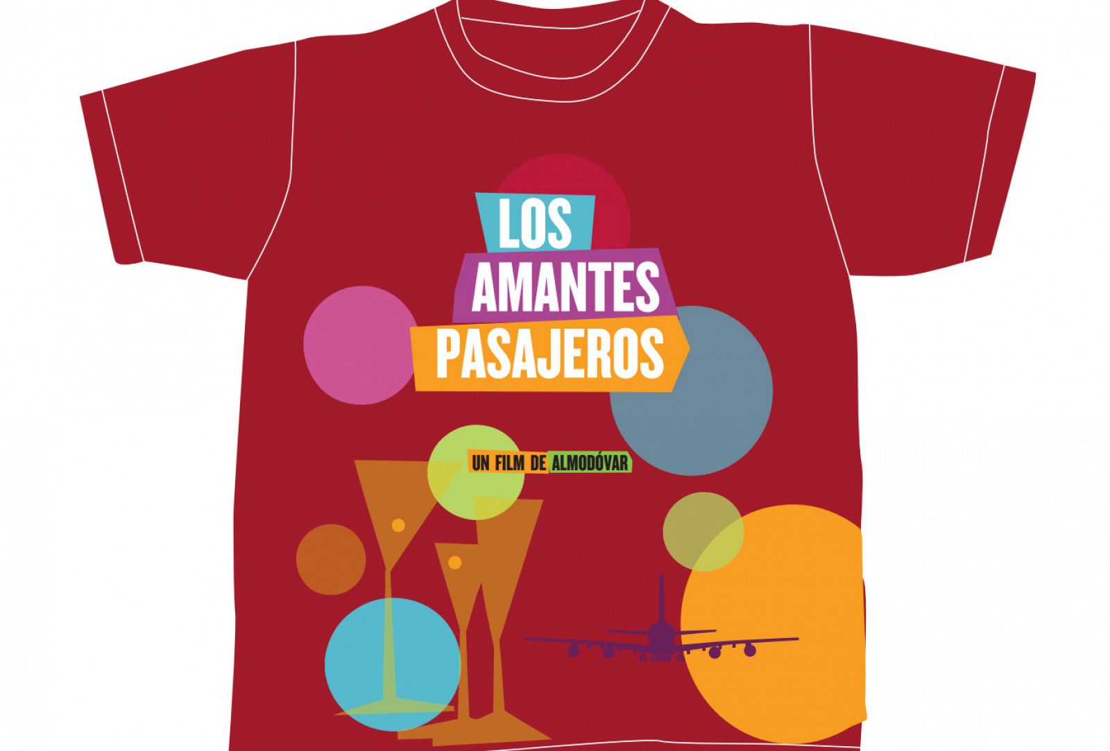 Camiseta de 'Los amantes pasajeros'