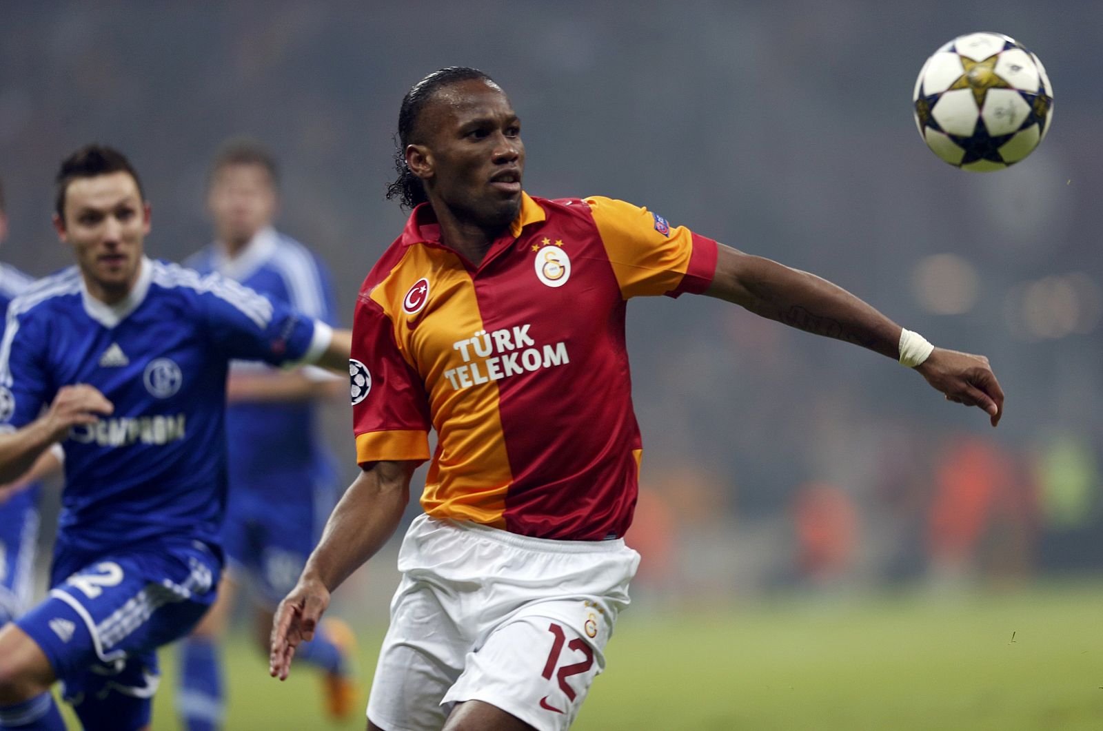 El delantero marfileño del Galatasaray, Didier Drogba.