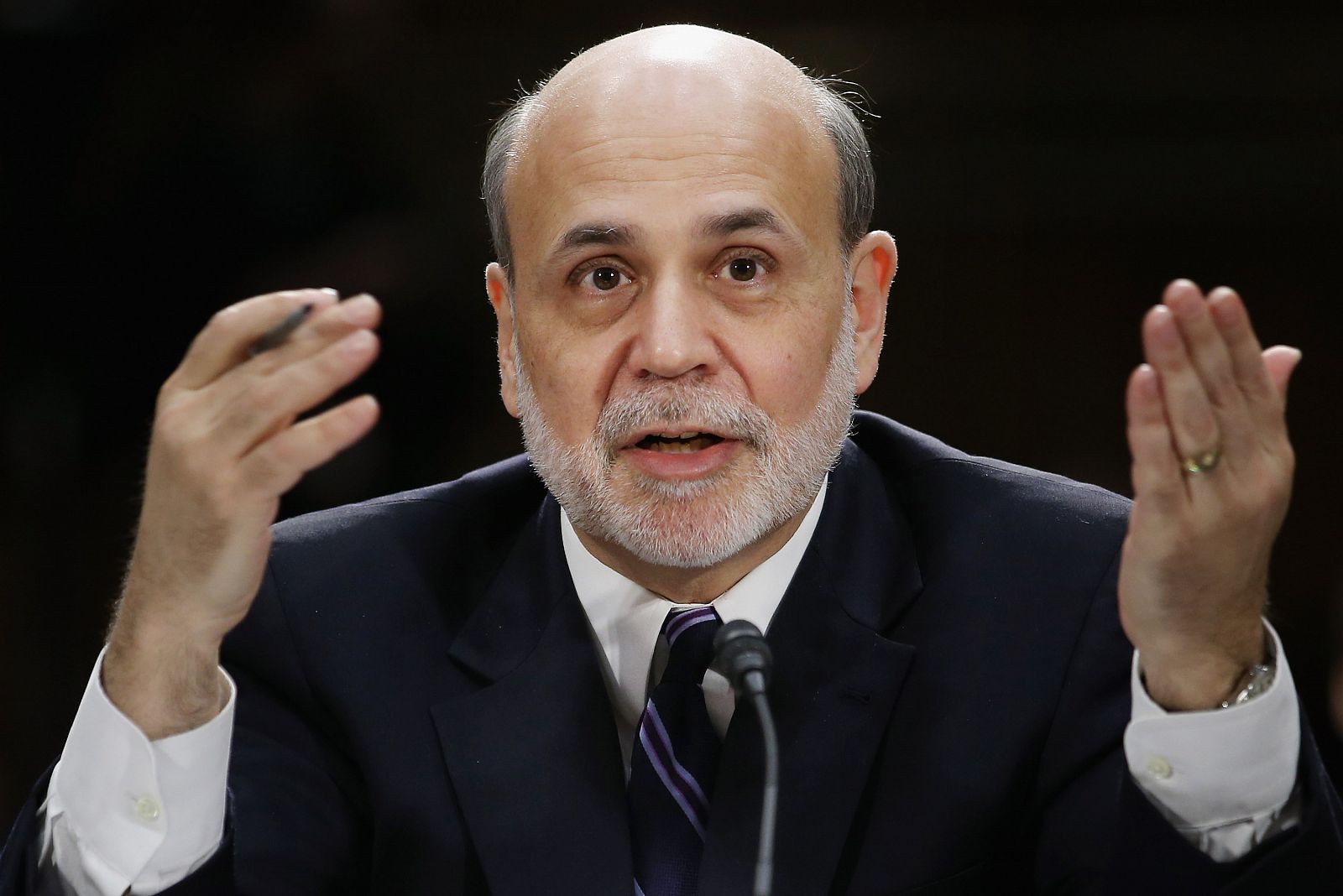 Ben Bernanke, presidente de la Reserva Federal