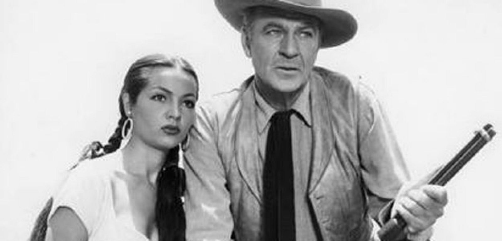 Gary Cooper y Sara Montiel en 'Veracruz' (1954).