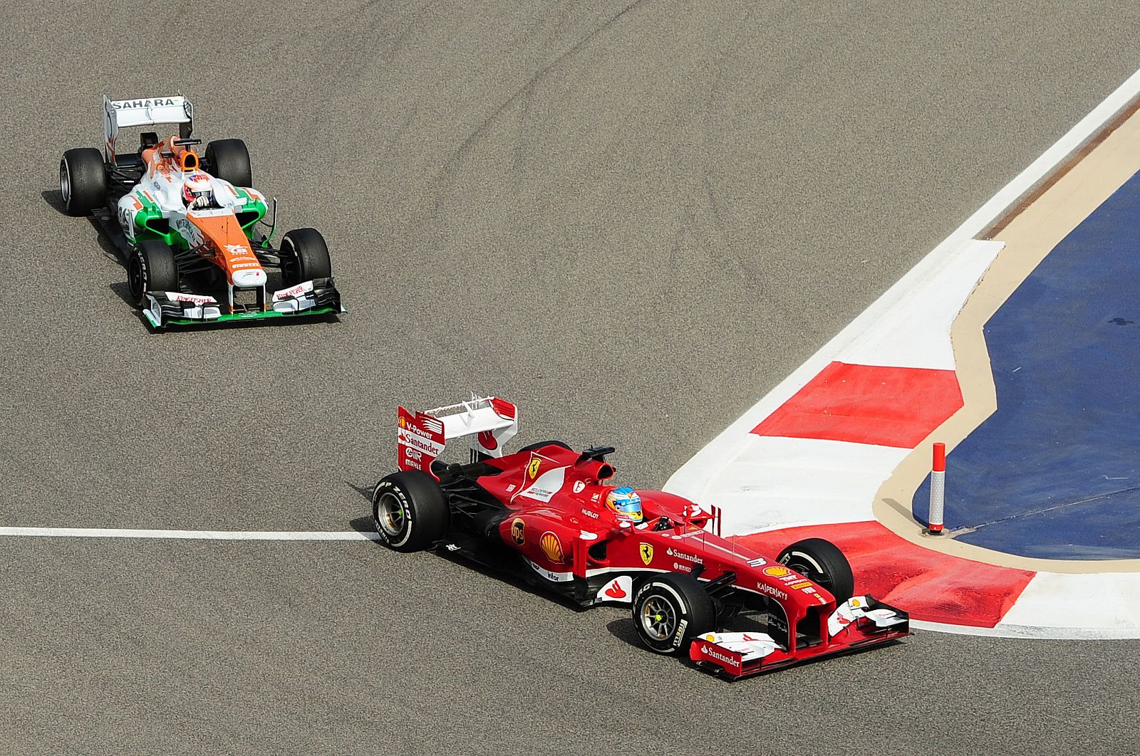 Alonso ha terminado octavo por los fallos mecánicos de su Ferrari