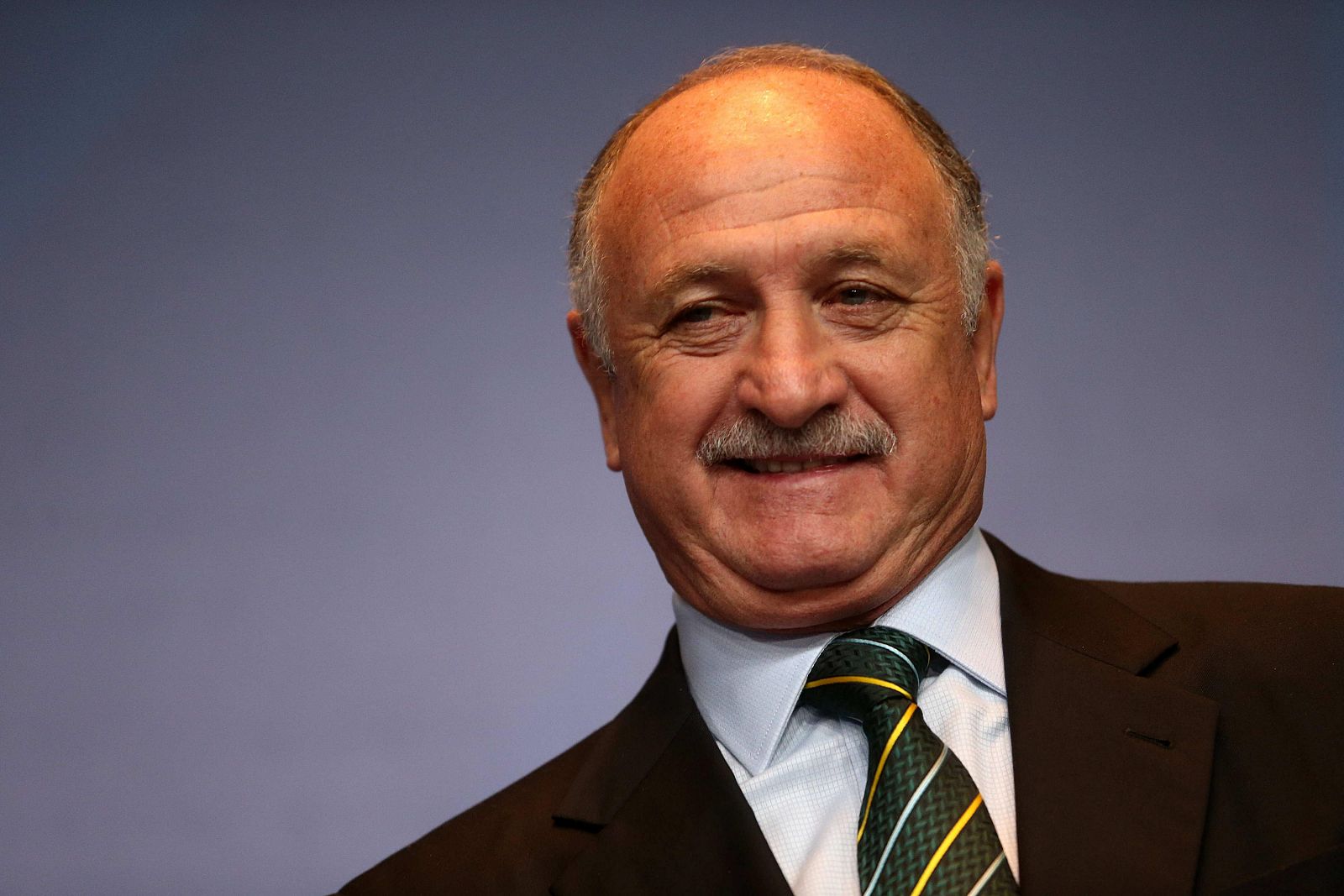 Scolari, en rueda de prensa