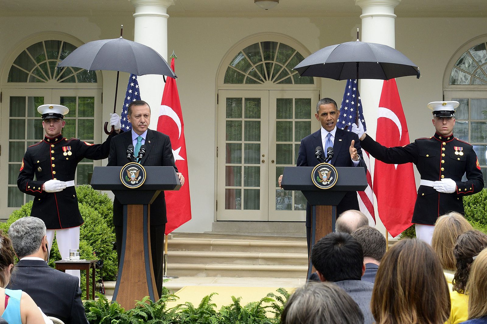 RUEDA DE PRENSA DE OBAMA Y ERDOGAN