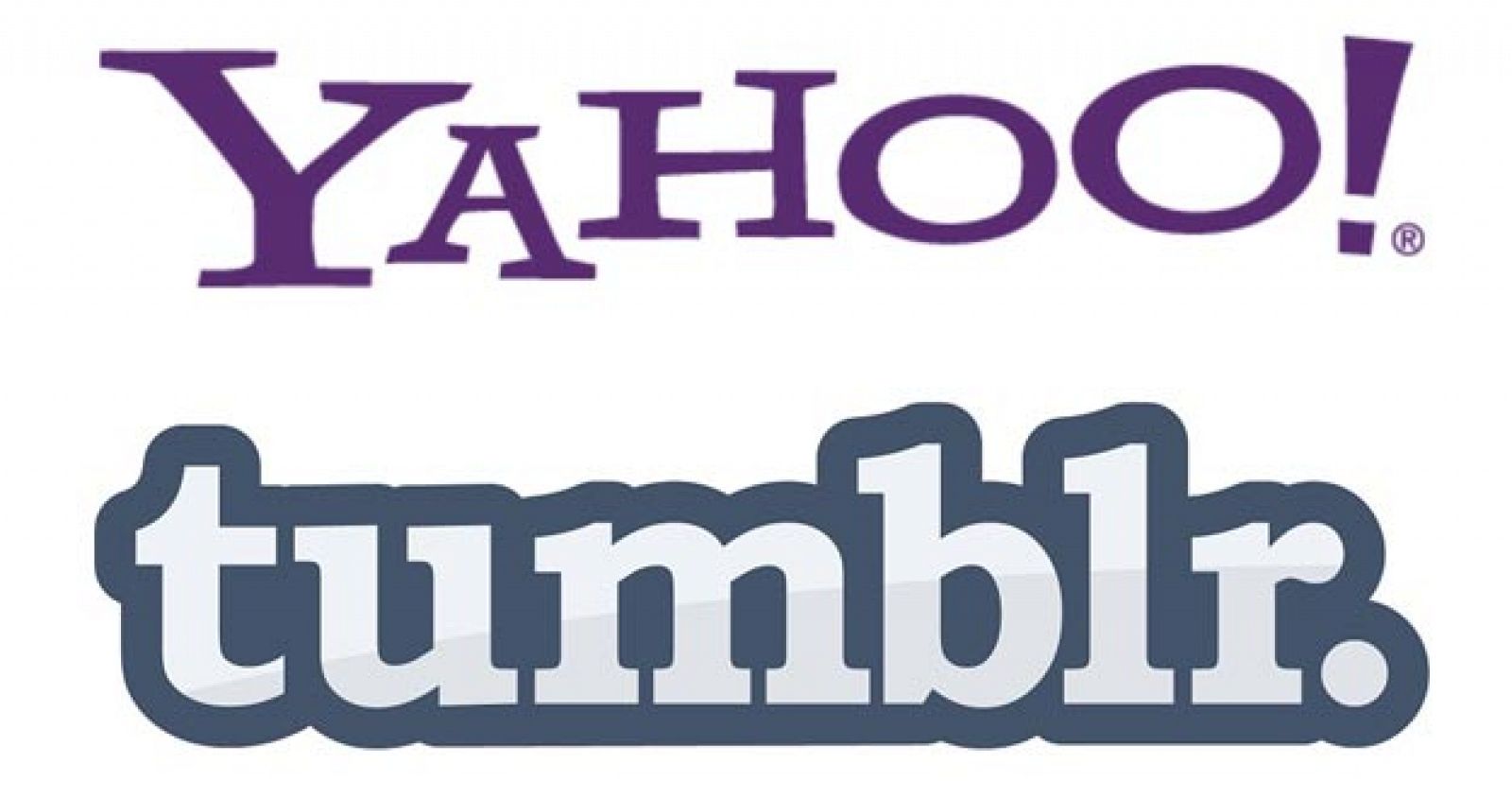 Logos de Yahoo y Tumblr