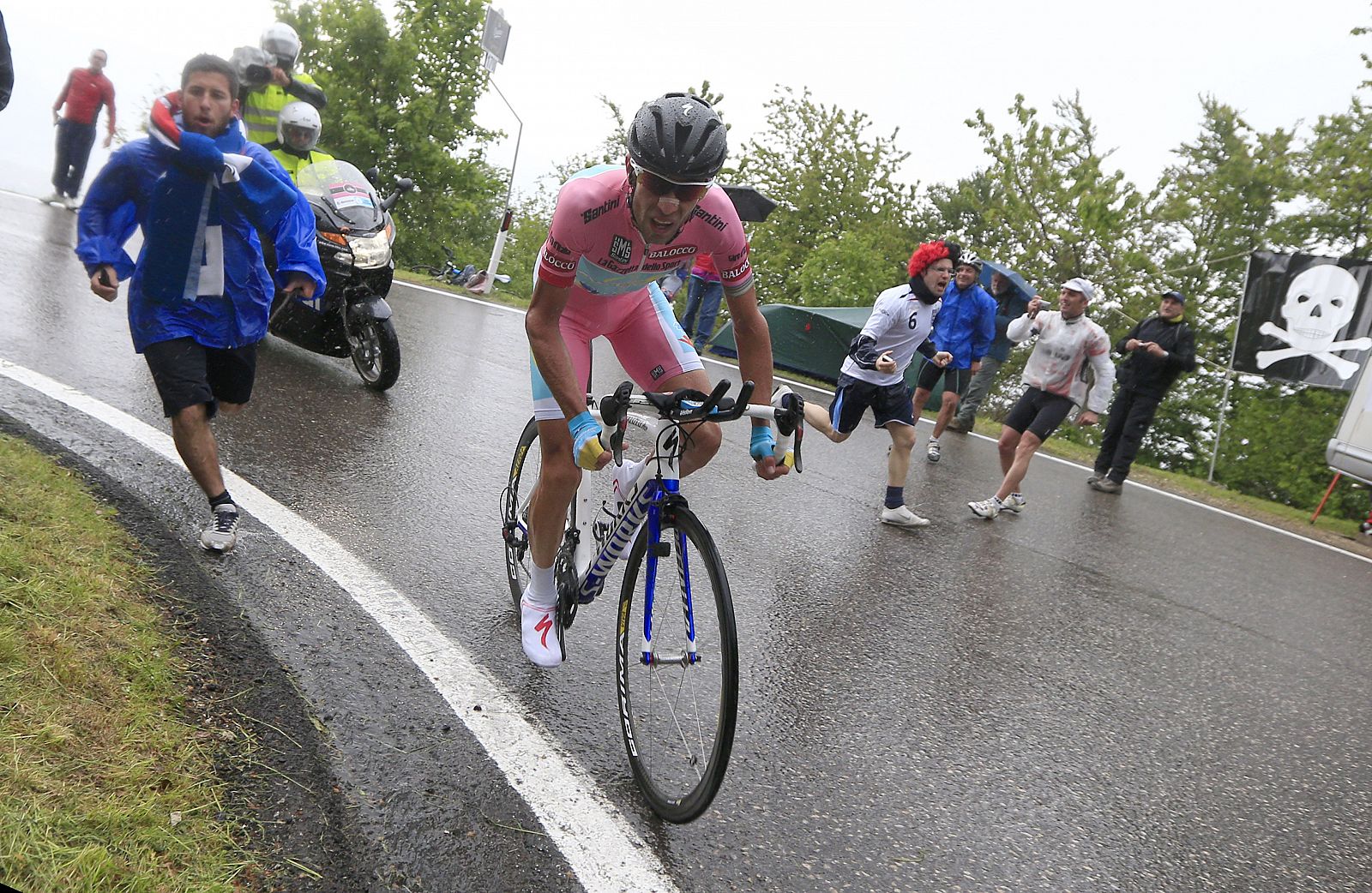 Nibali, en la etapa 18 del Giro