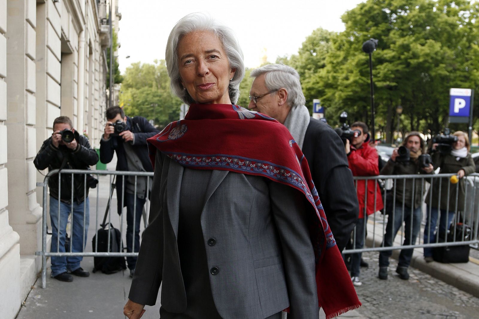 La jefa del FMI, Christine Lagarde, declara de nuevo en París