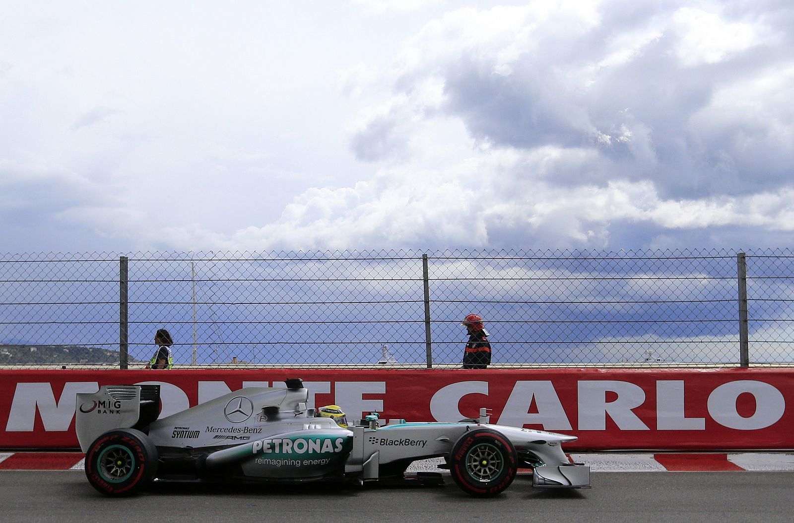 Nico Rosberg, 'pole' en el Gran Premio de Mónaco