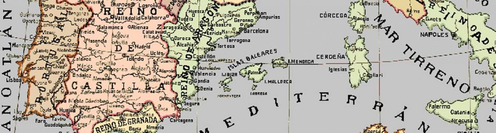 Mapa medieval de España