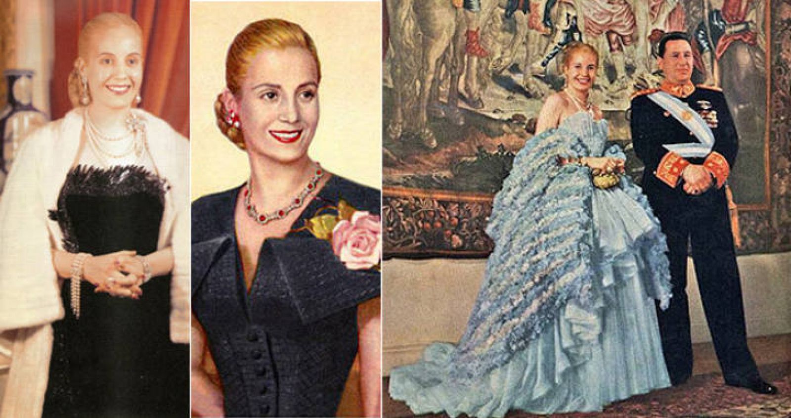 Eva Perón, la cenicienta vestida de Dior 
