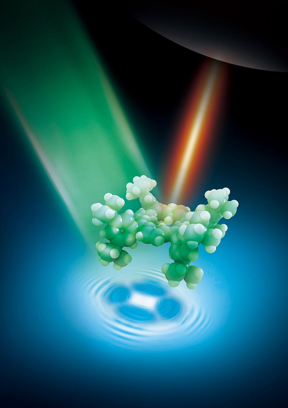 Simulación de la observación molecular