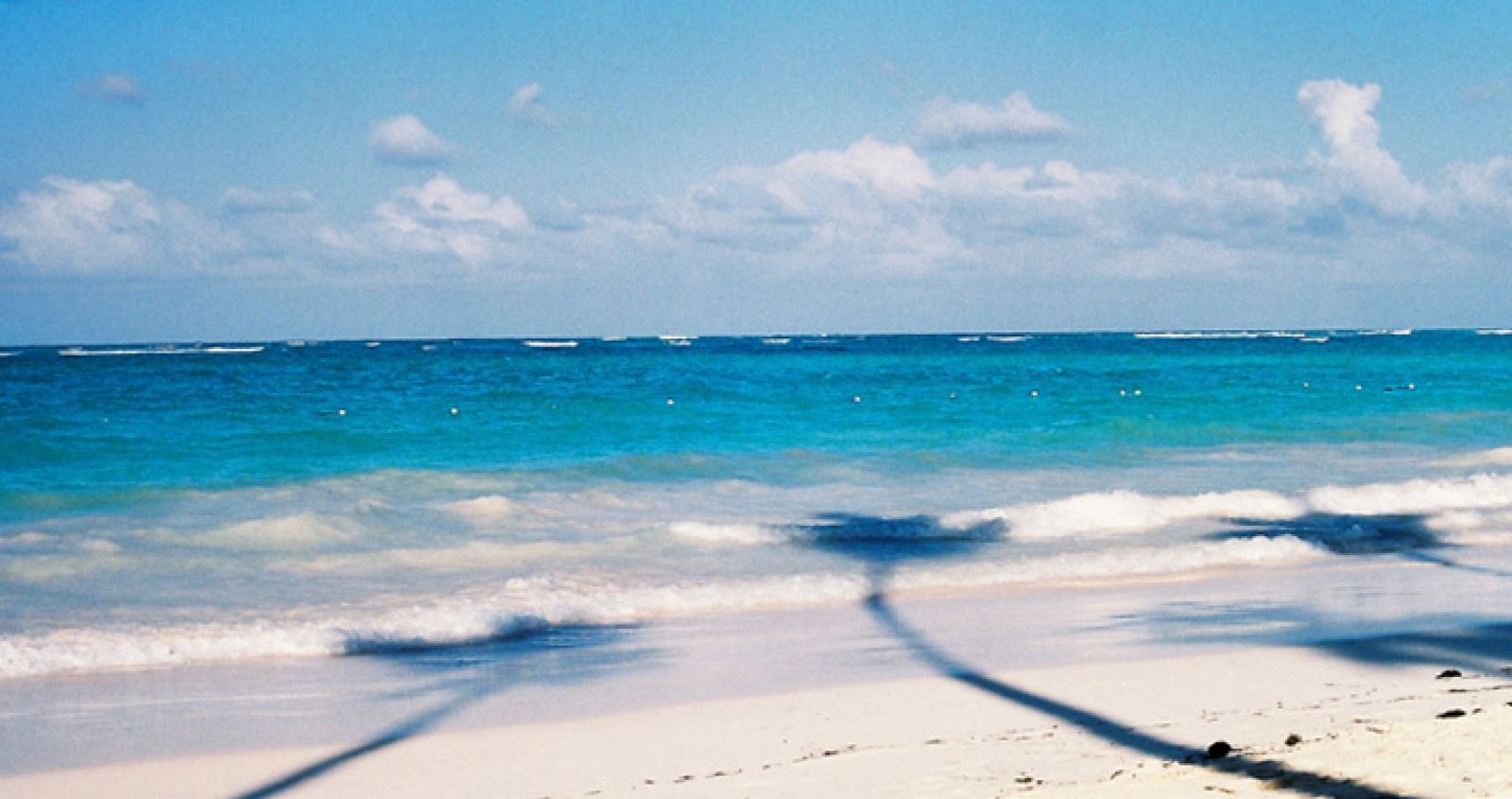 Una playa del Caribe