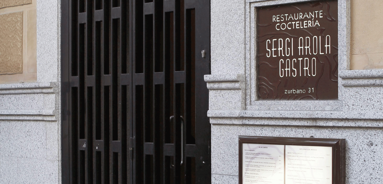 Hacienda precinta la bodega del restaurante de Arola en Madrid