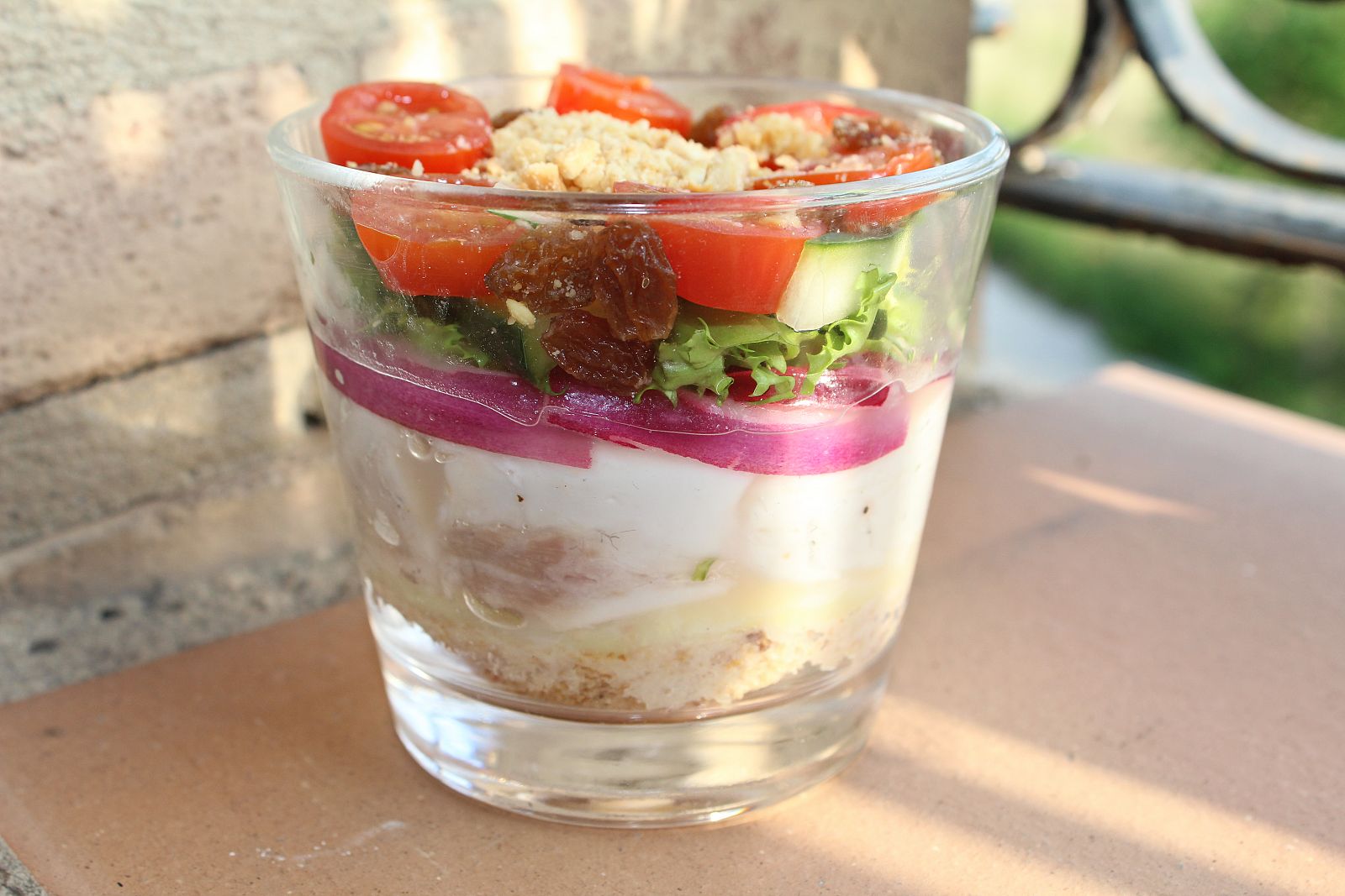 MasterChef - Ceviche de dorada y ensalada con almendras y pasas