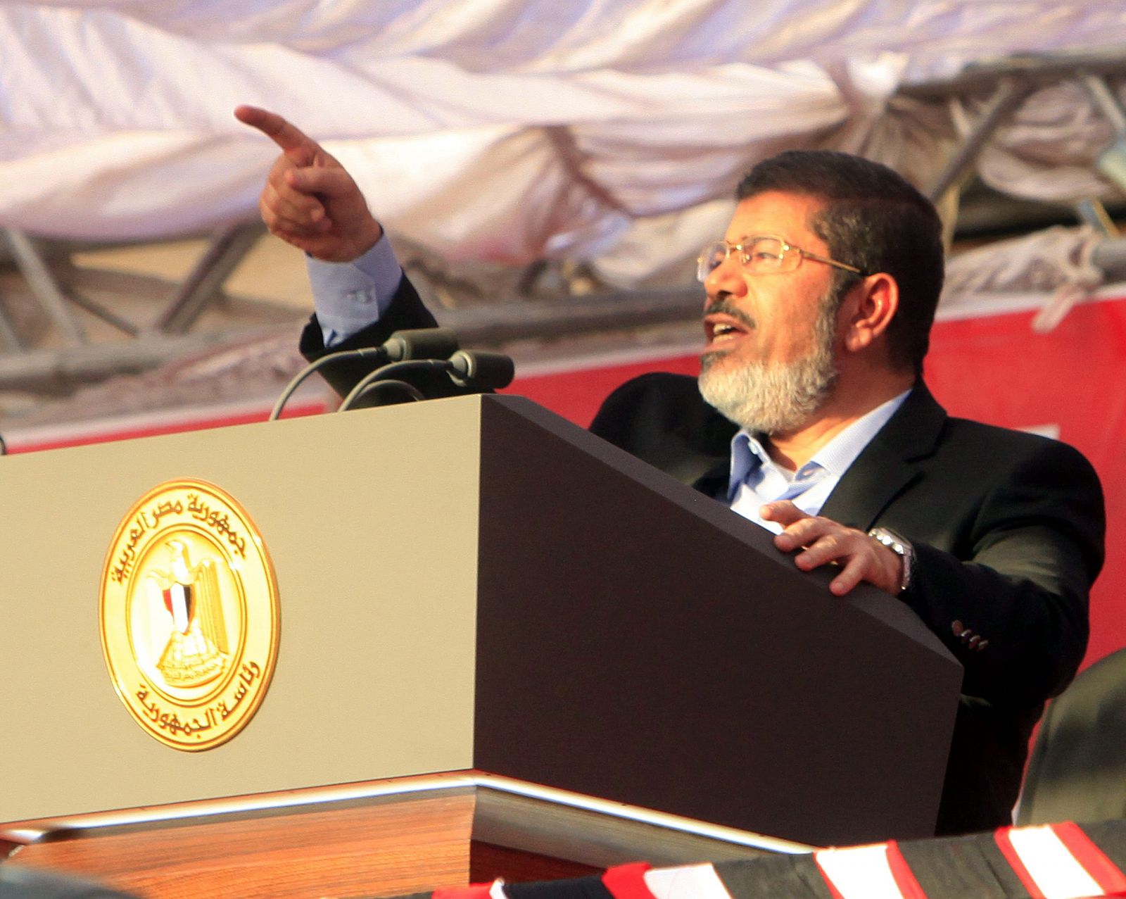 El depuesto presidente de Egipto, Mohamed Morsi, en una imagen de archivo.