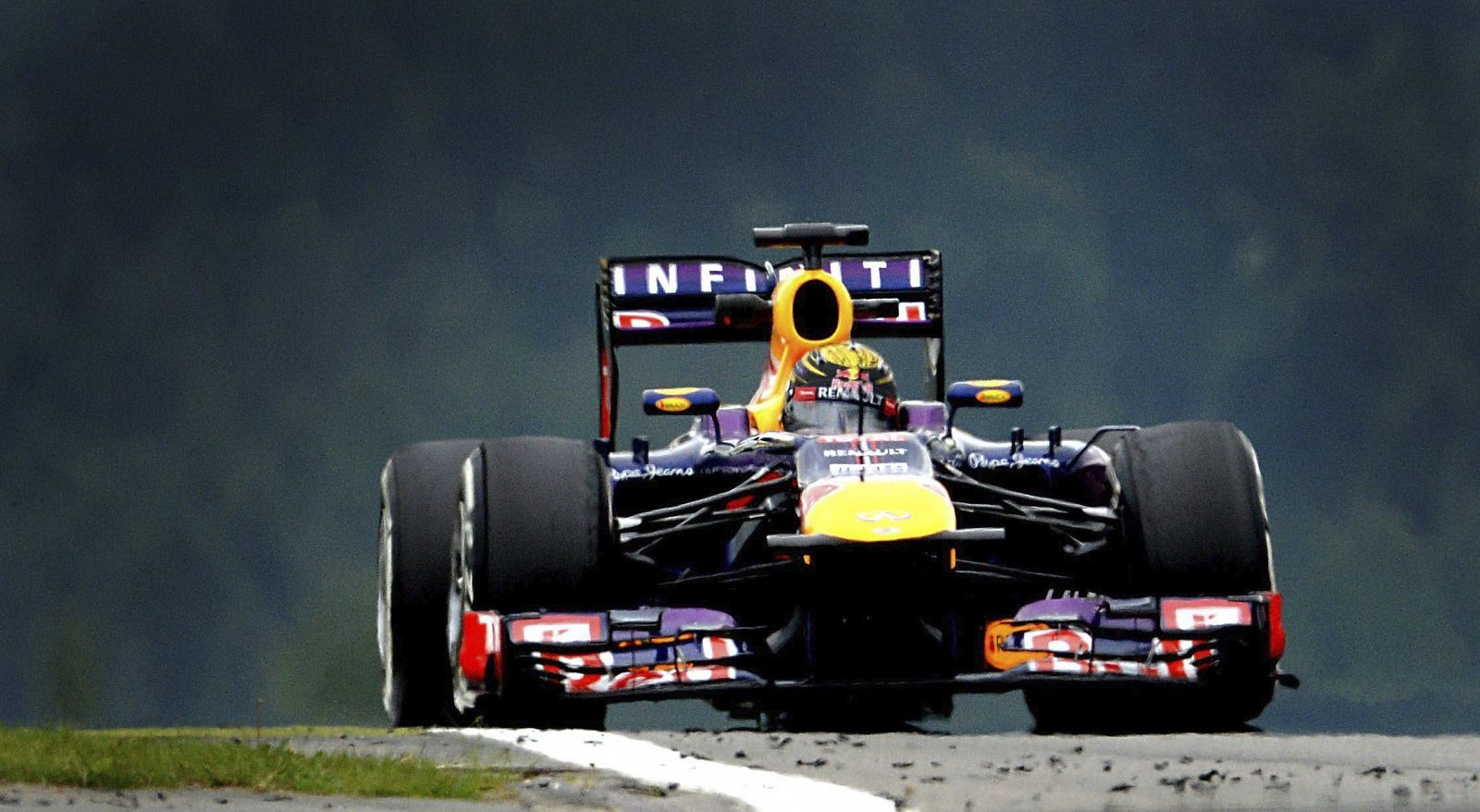 El piloto alemán de Fórmula Uno, Sebastian Vettel