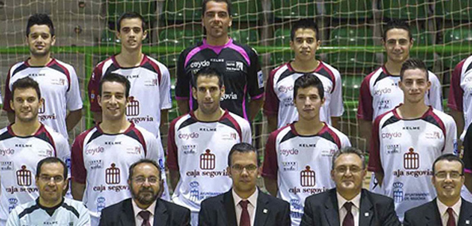 Equipo de fútbol sala del Caja Segovia