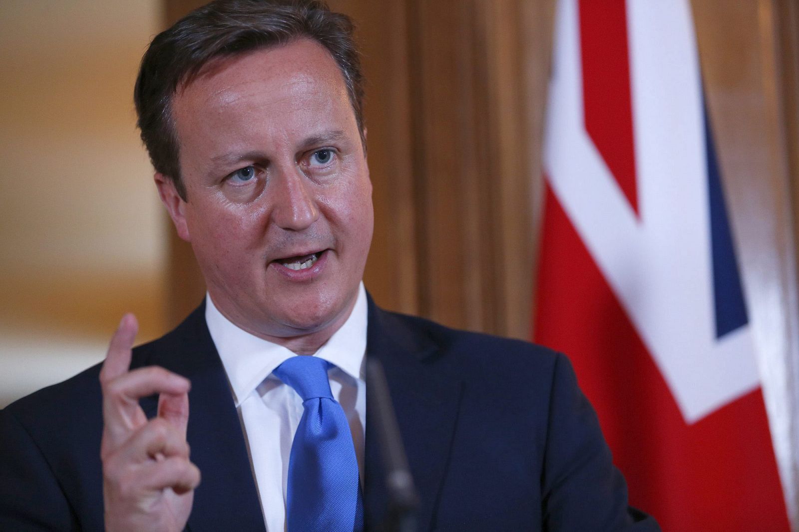El primer ministro británico, David Cameron, el pasado miércoles 17 de julio en Londres.
