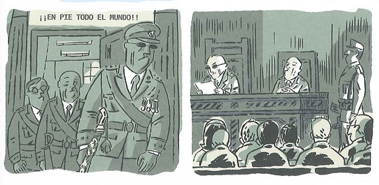 Viñetas de 'El pico de los cuervos. Matar a Franco', de Mikel Begoña e Iñaket