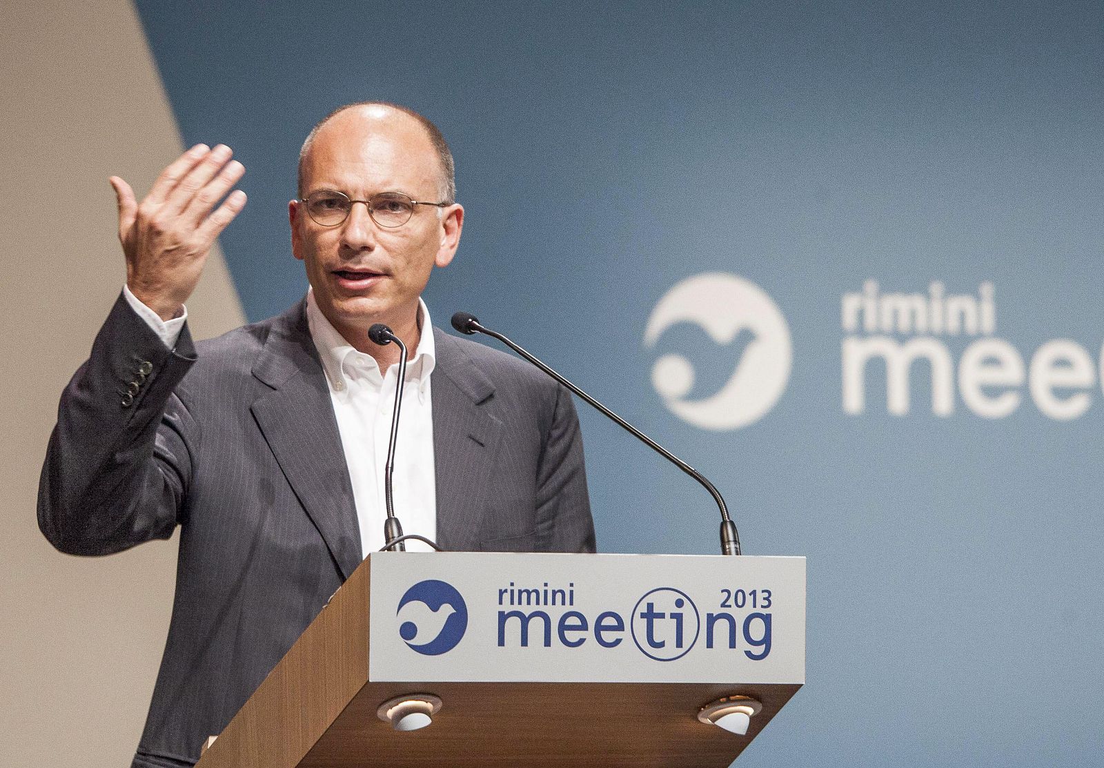 El primer ministro italiano, Enrico Letta