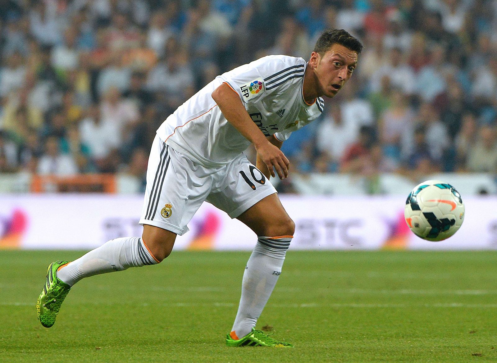 El alemán Mesut Özil, en uno de sus últimos partidos con el Madrid