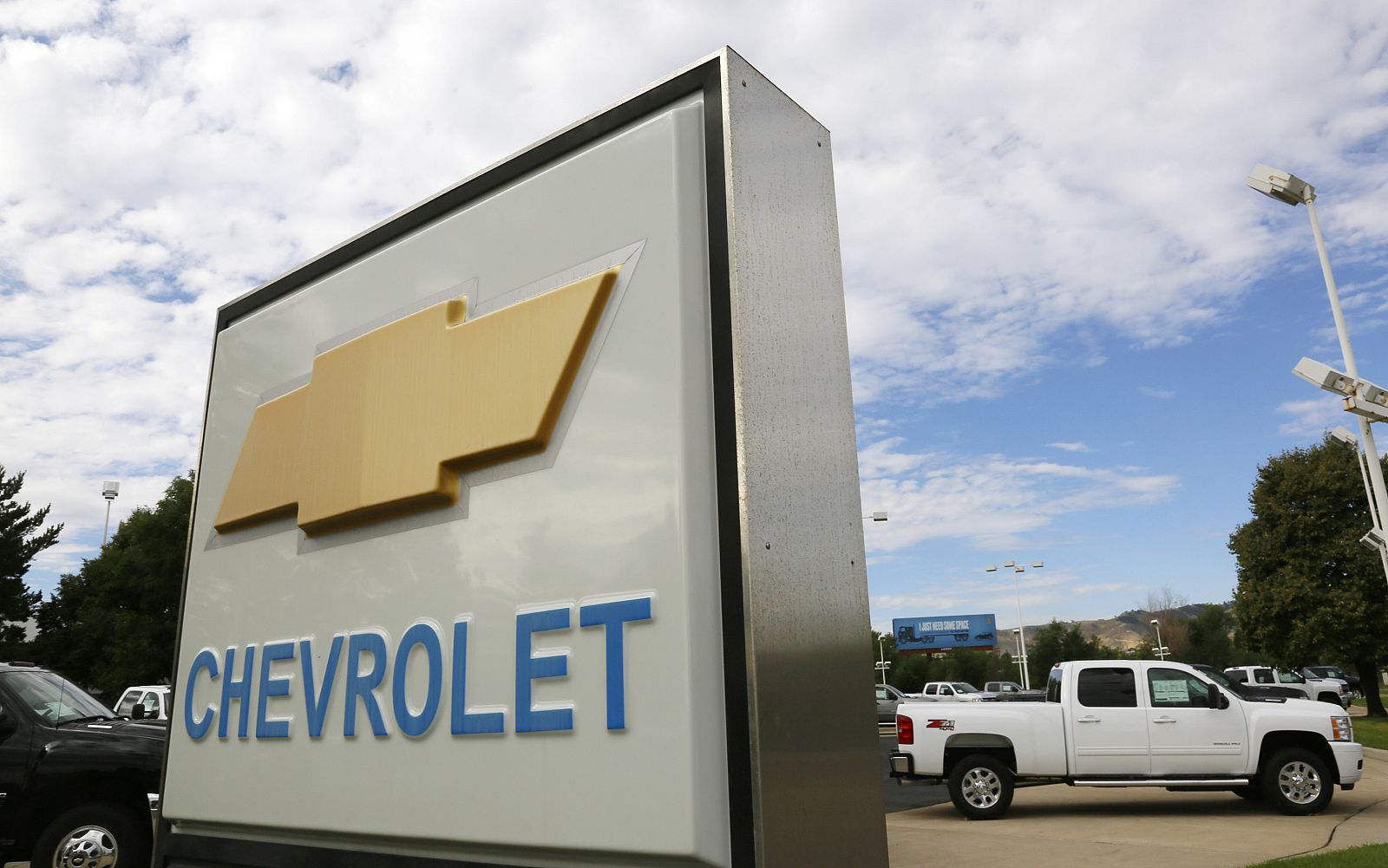 Un concesionario de General Motors Chevrolet en Golden, Colorado