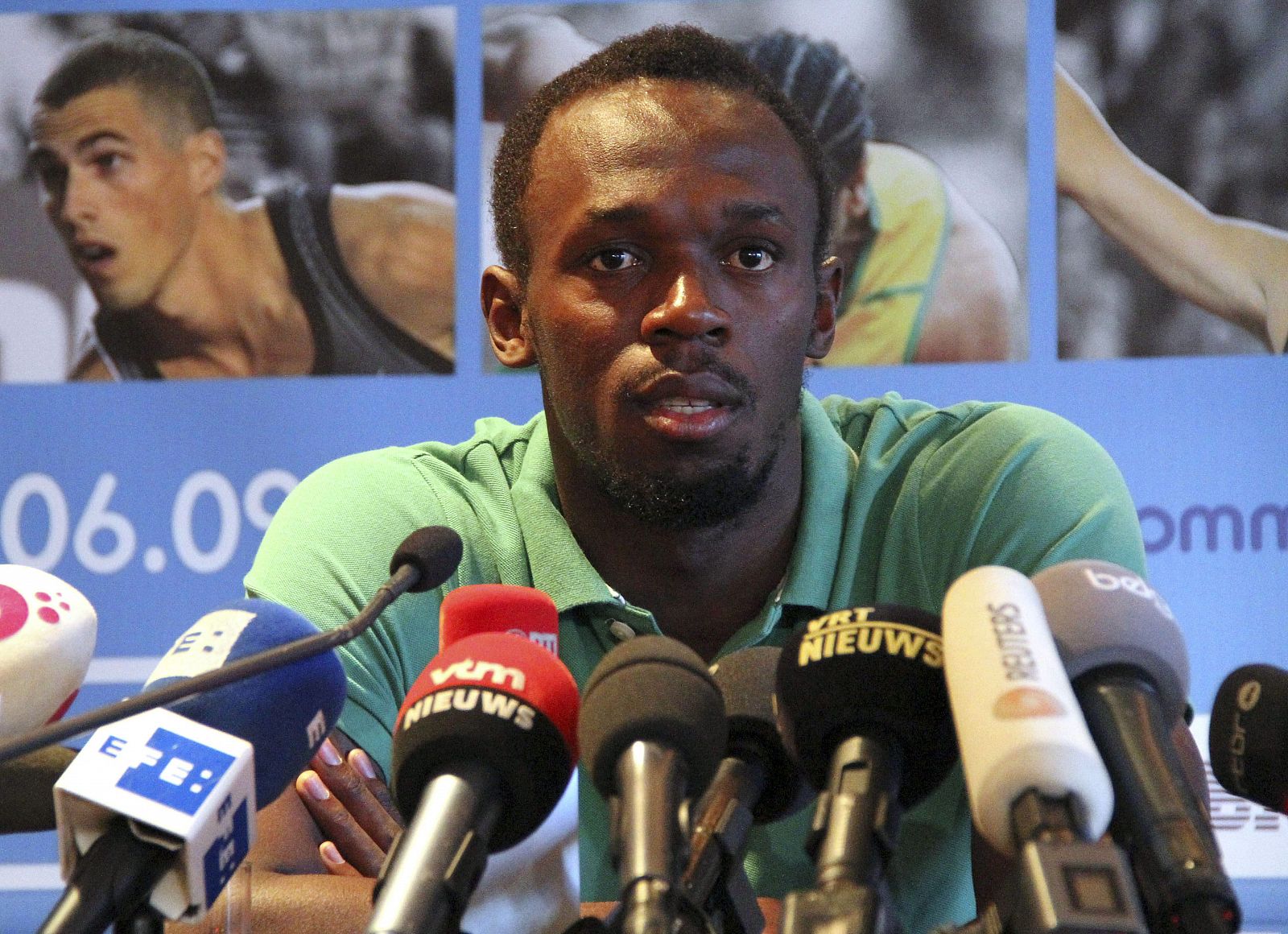 RUEDA DE PRENSA DE USAIN BOLT