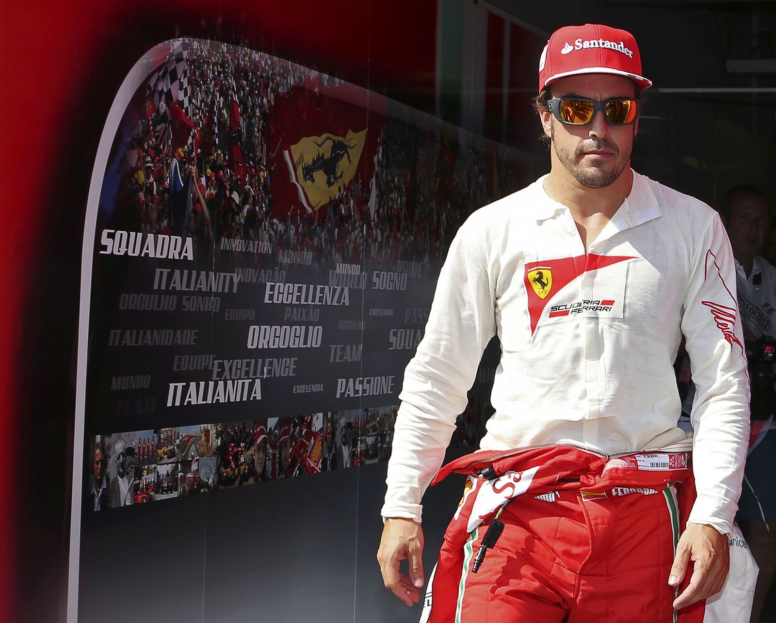 El piloto español de Ferrari, Fernando Alonso