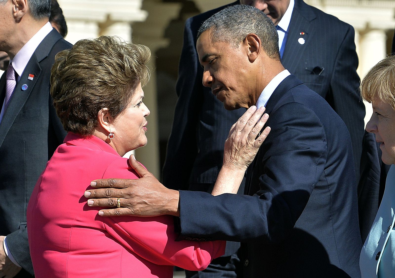 Dilma Roussef y Barack Obama en la cumbre del G20 de San Petersburgo, hace dos semanas.