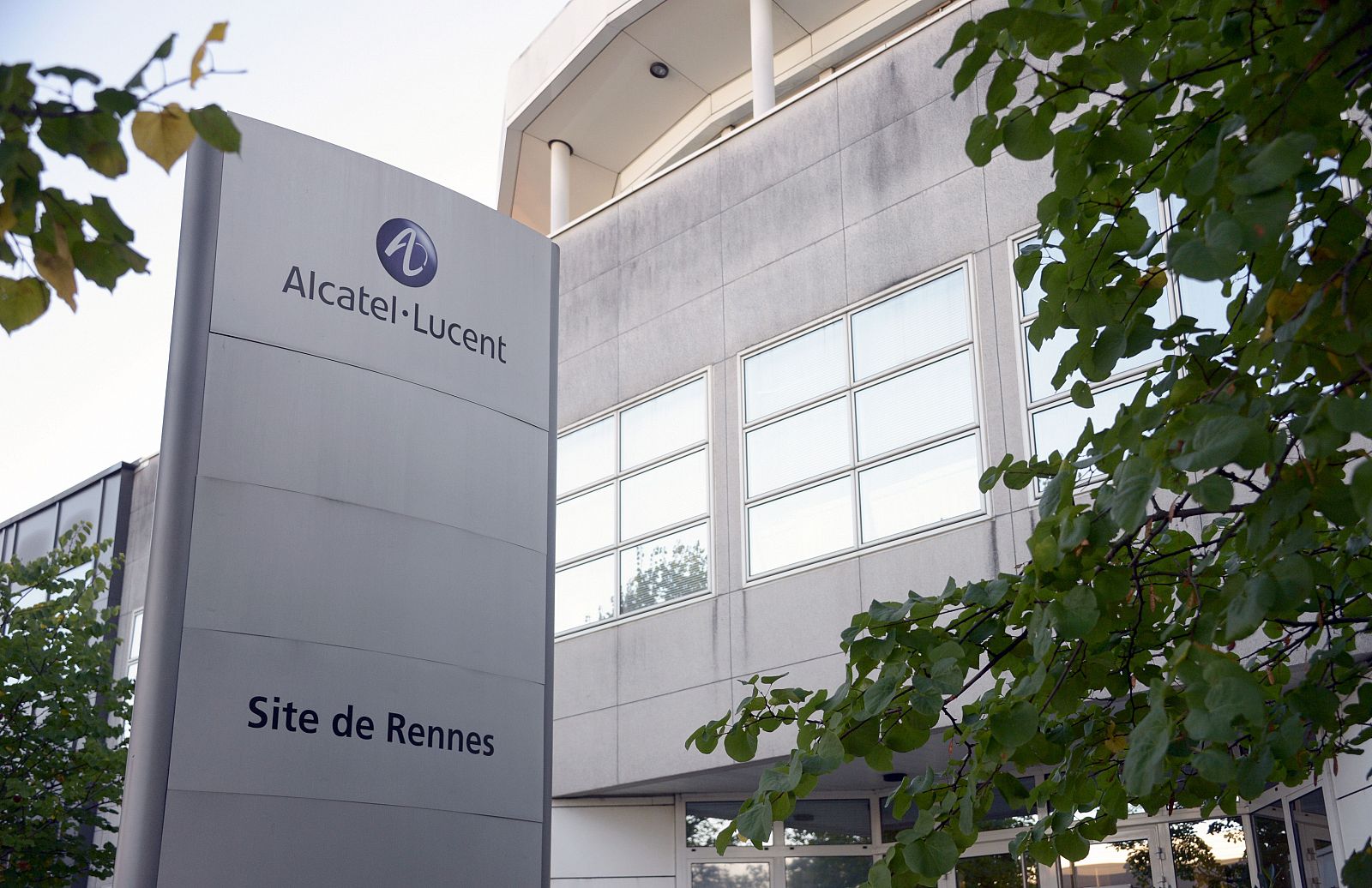 Imagen de la sede de Alcatel-Lucent de Rennes (Francia)