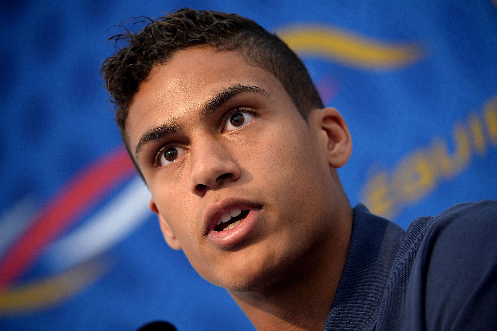 El jugador francés del Real Madrid Raphael Varane.