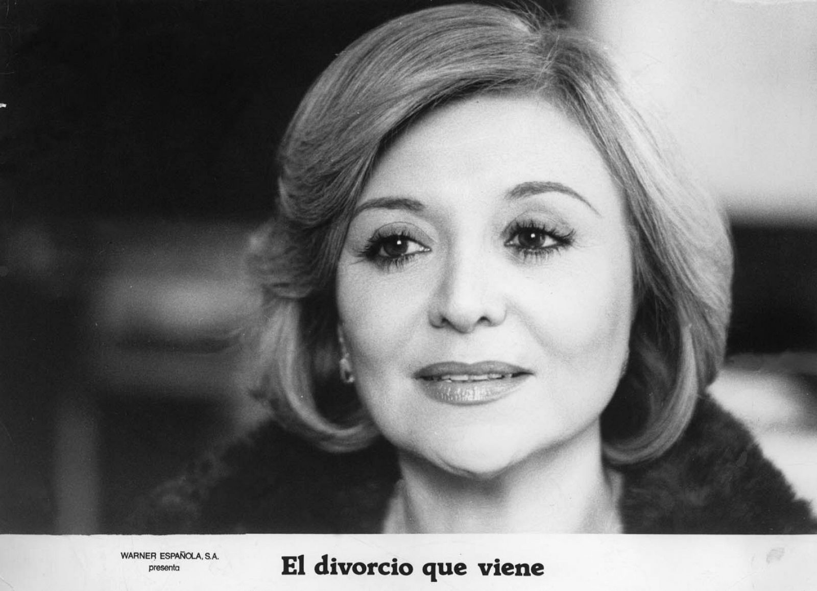 La actriz Amparo Soler Leal en una escena de la película 'El divorcio que viene' (1980).