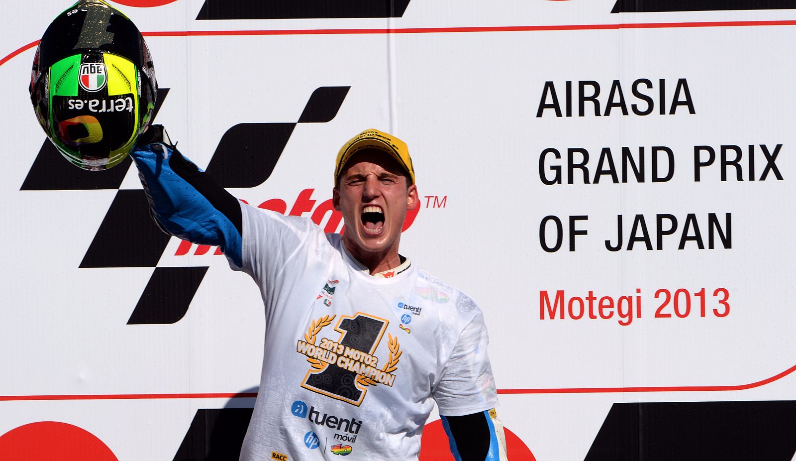 Pol Espargaró, vencedor del Mundial de Moto2