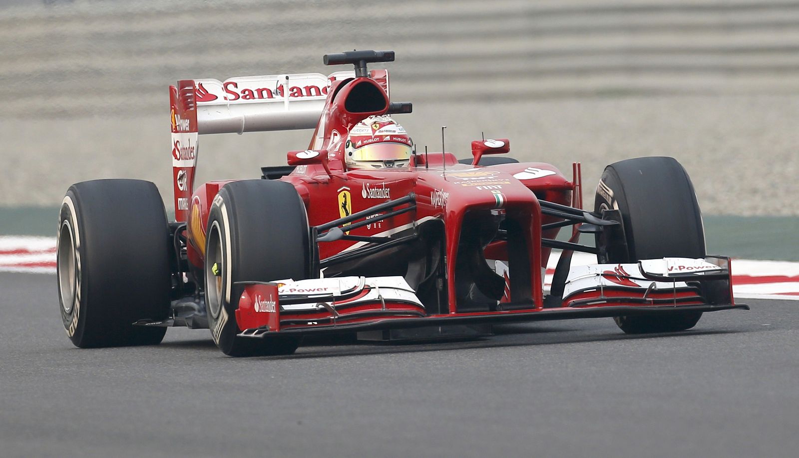 Fernando Alonso, en el GP de India.