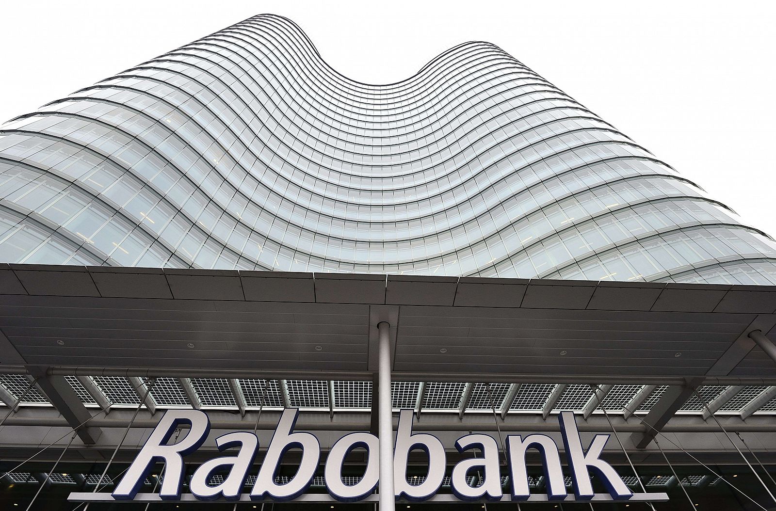 Fachada del banco holandés Rabobank