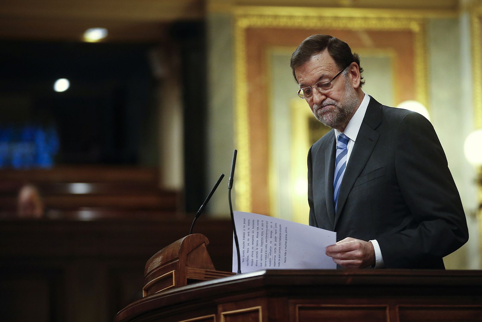 Rajoy comparece en el Congreso para informar sobre los resultados del Consejo Europeo de octubre