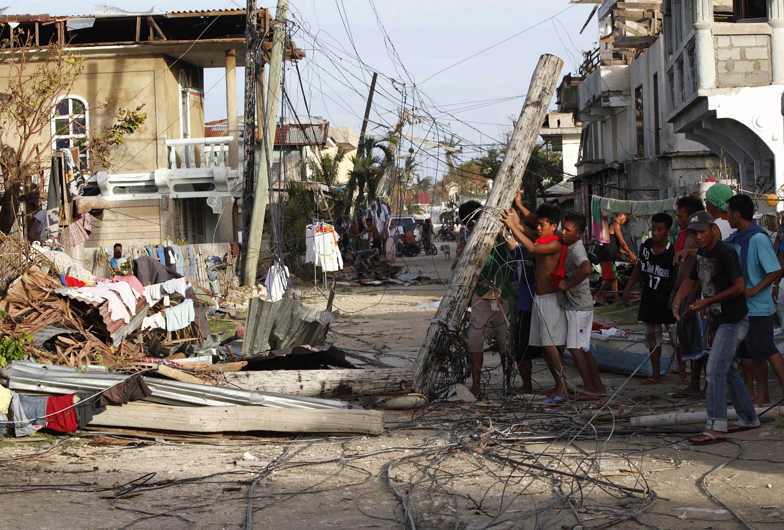 Filipinas, tras el paso del tifón Haiyan