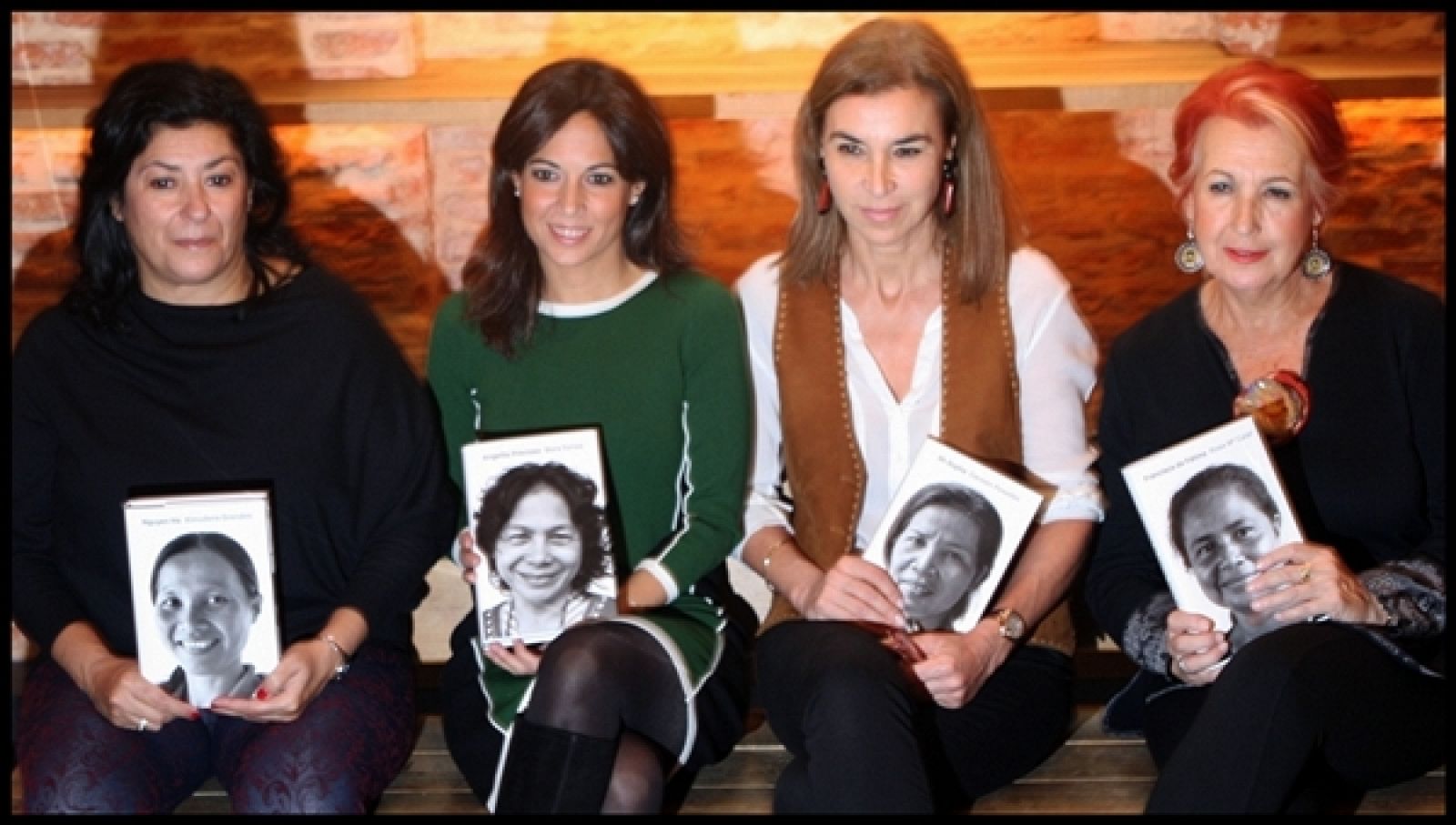 Almudena grandes, Mara Torres, CArmen Posadas y Rosa Mª Calaf prsentan sus libros en la campaña "Vidas en progreso"